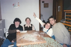 Jenn Phillips Bacher, Kelly Blank, Toby Clark, Andrea Murphy Dec 1996 001