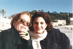 Kelly Blank, Kat Guidi (Meyer) Nice, France Nov 1996 001