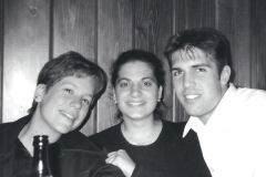 Kelly Blank, Kat Guidi (Meyer), Toby Clark 1997 001
